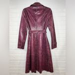 Urban Outfitters Belted Snakeskin Trench Coat Photo 11