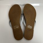 Tkees Tkee’s Women’s Liners Gray Slip On Strappy Flip Flop Sz 6.5, EU 37 Photo 5