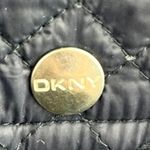 DKNY Black Collared Snap Button Insulated Pockets Puffer Quilted Jacket Size XL Photo 3
