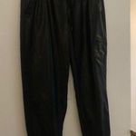 Karl Lagerfeld Paris Womens Faux Leather Pull On Sweatpants Jogger Pants Photo 0