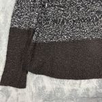 Lilla P Turtleneck Cowl Neck Chunky Knit Sweater Black Size M Photo 3