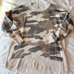 Aerie  Camo Crewneck Sweatshirt Size XS Photo 0