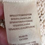 Free People Multicolor Cozy Hooded Toggle Button Chunky Knit Cardigan Womens Med Photo 7