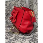 Betsey Johnson Bow Shoulder Crossbody Bag in Red Photo 5
