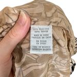 NK IMODE Silk Blend Velvet Burnout Floral Luxurious Long Robe Tan Photo 9