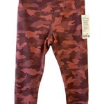 Lululemon Wunder Train HR Crop 23" Heritage 365 Camo Brier Rose Multi  12 NWT Photo 3