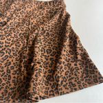 The Limited cheetah animal print circle skirt brown and black xs Photo 2