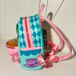 Lounge Fly  Disney Alice in Wonderland Tea Cup Mini Backpack bag Limited Edition Photo 7