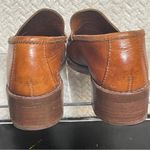 Cole Haan women 7M Vintage Brown Leather Tassel Loafers Dress Shoes Classic Prep Photo 2