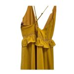 Emory park  mustard maxi dress so pretty and feminine size medium Photo 2