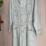 Universal Threads Universal Thread Light Wash Overalls Women's Denim Baggy Jumpsuit Photo 6