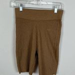 frame denim Frame Brown Rib Bike Shorts Photo 1