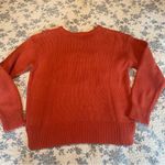 Neiman Marcus Vintage Cotton Acrylic Blend Hey Y’all Orange Sweater Size Large Photo 8