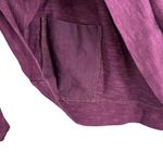 Horny Toad Purple Long Sleeve Button Detail Henley Hooded Pullover Womens XS Photo 2