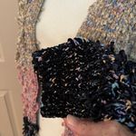 Kori  America Plus open front long sleeve color block knit cardigan, size 1X/2X. Photo 3