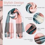 Womens Winter Scarf| Fashion Cashmere Feel| Shawls and Wraps| Long Blanket Scarf Photo 4