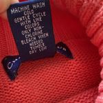 Charter Club Knit Turtleneck Pullover Sweater Salmon Red Size Medium Shirt FLAWS Photo 7