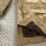The Territory Ahead Women's Beige Leather Jacket size XS Photo 9