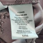 Hilary Radley  Light Purple Floral Blouse Size Medium Mauve Floral Top Photo 8