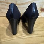 Eileen Fisher Black Stretch Fabric Pumps Heels Size 8.5 Photo 5