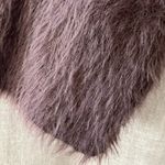 Free People  Chocolate Fuzzy Sweater Photo 2