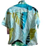 Stars Above  Women's Simply Cool Short Sleeve Button-Up Shirt - Size Small - NWT Photo 3