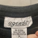 FINAL MARKDOWN Ladies agenda acid washed top medium Photo 2