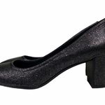 Donald Pliner Womens 7M Corin Suede Dress Pump Black Silver Metallic NEW Photo 4