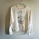 Zadig & Voltaire ‎ Silver Skull Pullover Sweatshirt oversized flaws Photo 1