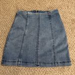 Free People Denim Miniskirt Photo 1