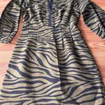 Veronica Beard Navi Olive green Black Animal Print Mini size 2 / xsmall Photo 5
