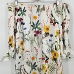 Anthropologie NWT  Bailey 44 Women's Botanical Off The Shoulder‎ Dress Size MP Photo 5