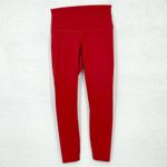 Everlane The Performance Ankle Gym Workout Leggings Red Women's Small Photo 1