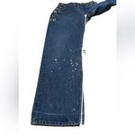 EB Denim Vintage‎ Chain Reworked Levi's High Rise Straight Leg Jeans Sz S NEW Blue Photo 13