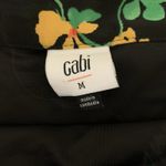 CAbi  Drama Floral Wrap Tie Skirt Floral Medium Boho Flowy Stretch Midi Photo 3