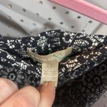 Banana Republic  Black White Lace Pencil Skirt Size 6 Business Casual Photo 5