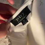 Privy  white ruffle zippered top medium Photo 5