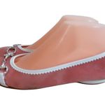 Bellofatto Pink Rhinestone Flat Ballet Shoes Size 7.5 Photo 9