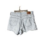 Levi's Levi’s Pinstripe High Waisted Mom‎ Shorts Size 32 Photo 3