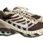 Nike  ✔︎ Reax 3 Running Shoes Sneakers ✔︎ Brown + Silver Light Blue Swoosh ✔︎ 7M Photo 1