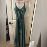 Birdy Grey  Cindy Wrap Maxi Dress in Sea Glass Size Large Photo 1