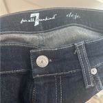 7 For All Mankind  Dojo Rhinestone Crystal Trouser Flare Jeans Size 27 Photo 5