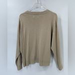 Modern Citizen  KNIT CREWNECK TOP SWEATER WOMENS medium TAN Photo 1