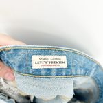 Levi's 501 Womens Button Fly High Rise Distressed Cut Off Denim Jean Shorts 29 Photo 6