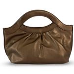 Small Golden Brown Clutch Photo 2