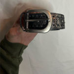 BKE  Woman’s Belt Color “Pew” Size Large Photo 0