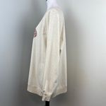 Wildfox Oatmeal Leopard Lips Soft Sweatshirt Kiss XL Oversized Photo 4