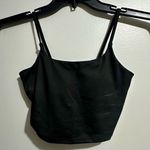 Black Sleeveless Crop Camisole Top Fitted (1050) Photo 0