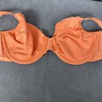 Vintage Warner's Bra 38B Orange Underwire Style 01599 Soft Light Lined Plushline Size undefined Photo 4