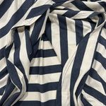 Athleta  Size M Tulip Skirt Ribbon Stripes Midi Faux Wrap Women’s Stretch Jersey Photo 5